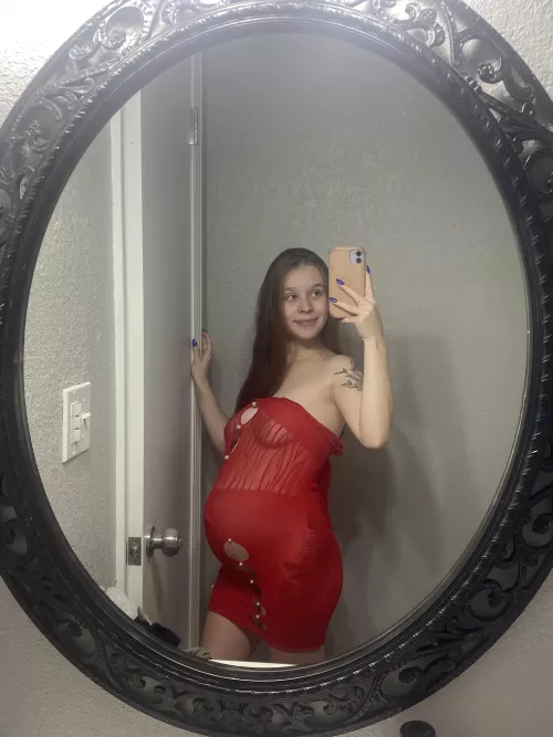 Lift up the dress you don’t even have to take it off ;) 