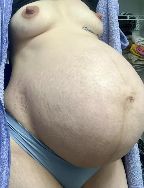 My due date is tomorrow. Last chance for fun 😈