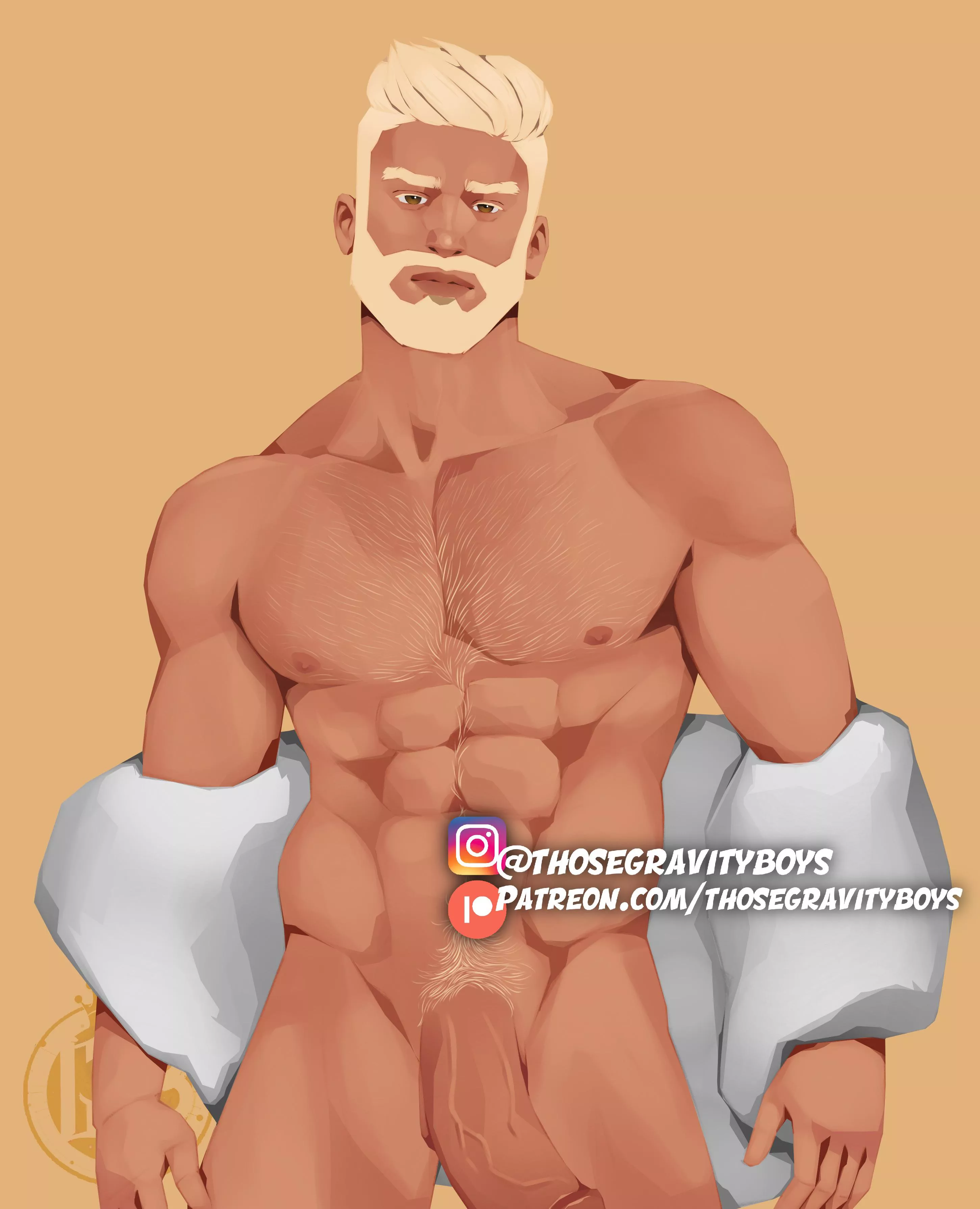 My OC Renato and his hefty equipment 