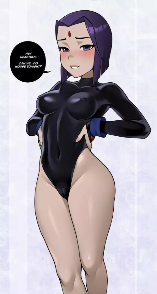 Raven has a request artwork by (loodncrood)