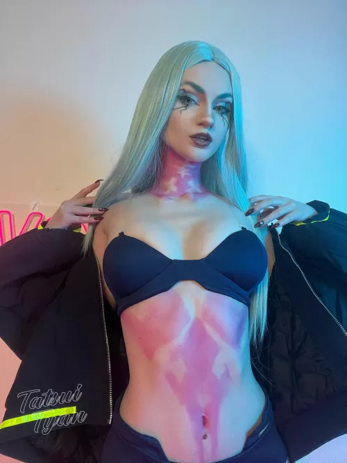 Rebecca from Cyberpunk Edgerunners by TatsuiTyan 