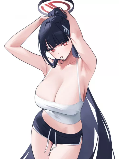 Rio wearing short clothes