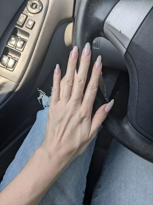 sheer pink nudes for y'all 🩷