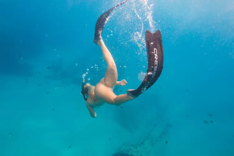 Skin diving on a new level 