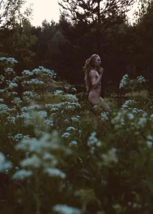 Strolling in the evening