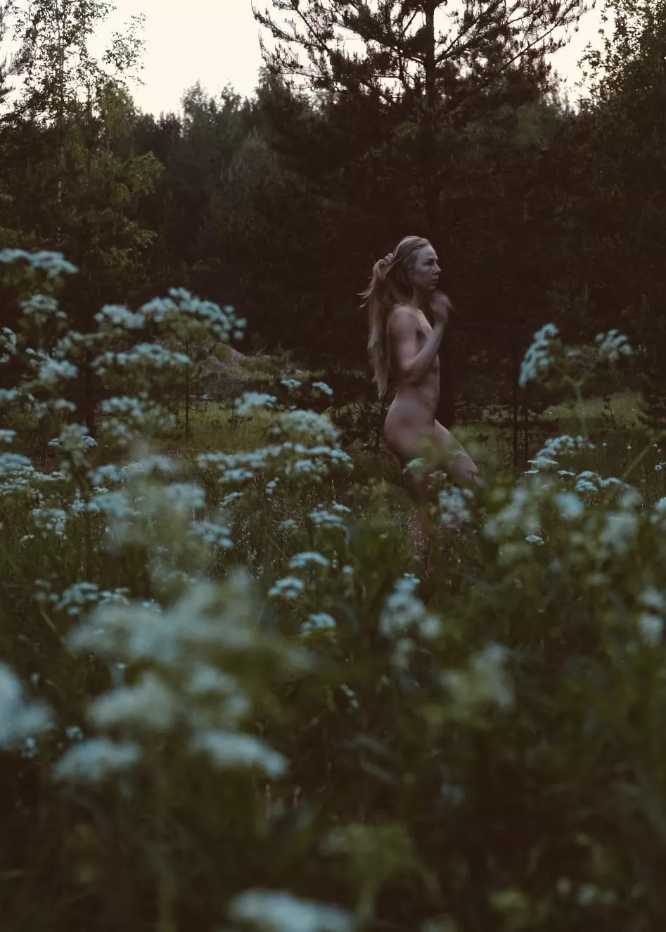 Strolling in the evening