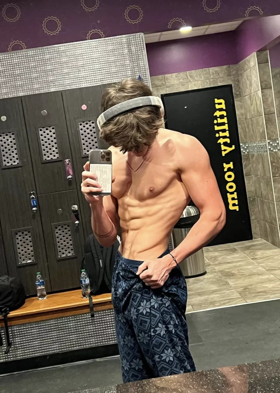 Walking around with a hard on