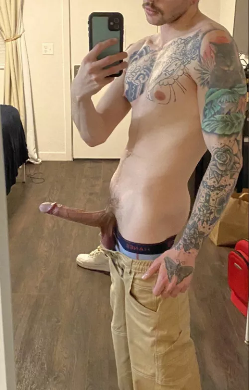 What is your first reaction to seeing this cock