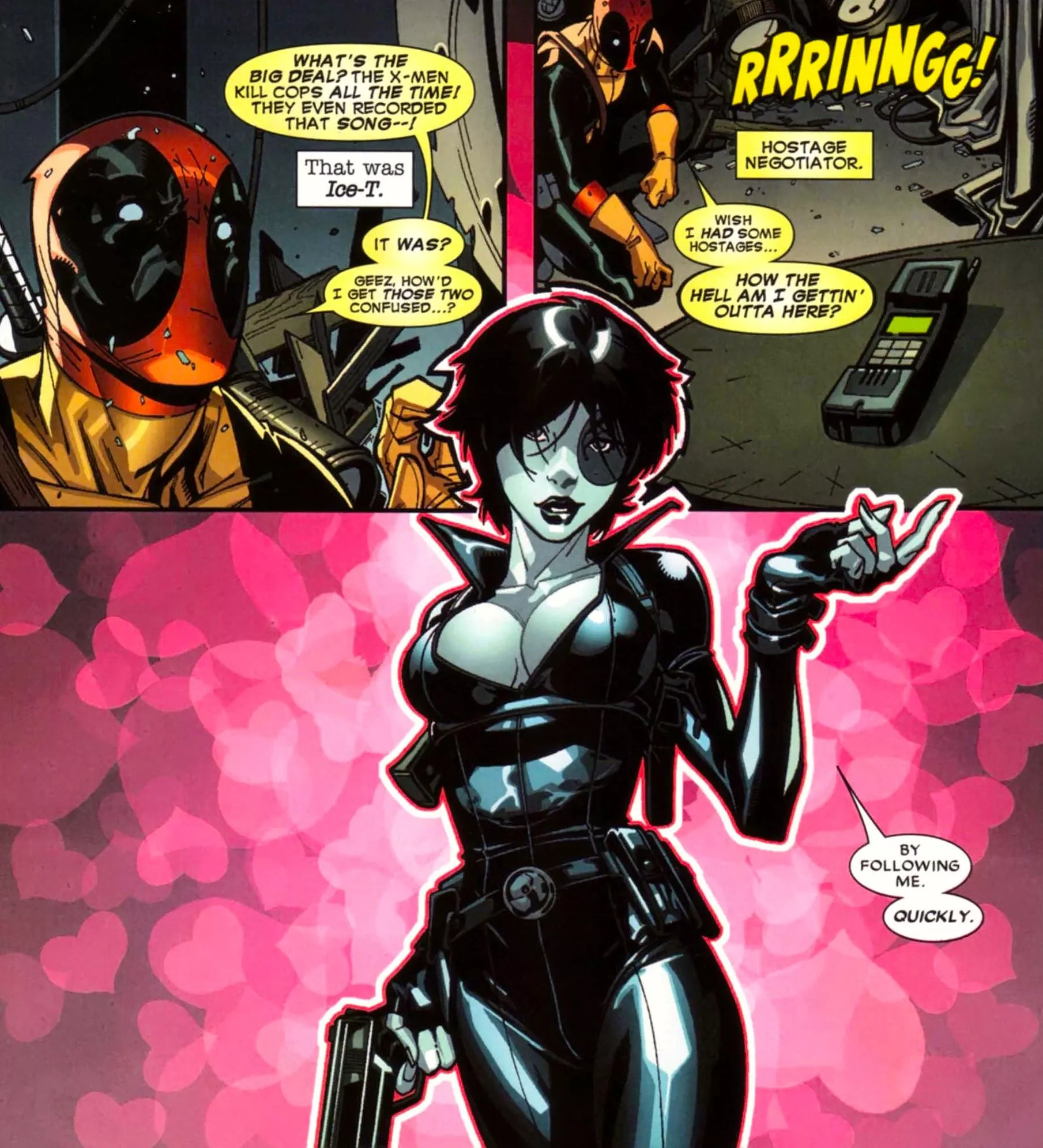 Yes, how could you tell I read Deadpool for 