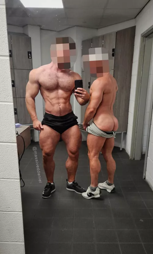 You walk in on us…. What you gonna do 😈