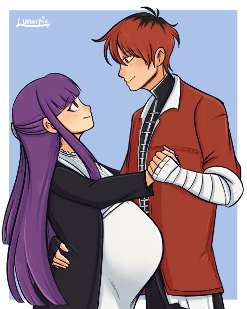 💜 Fern and Stark ❤️ Doing a little dance together