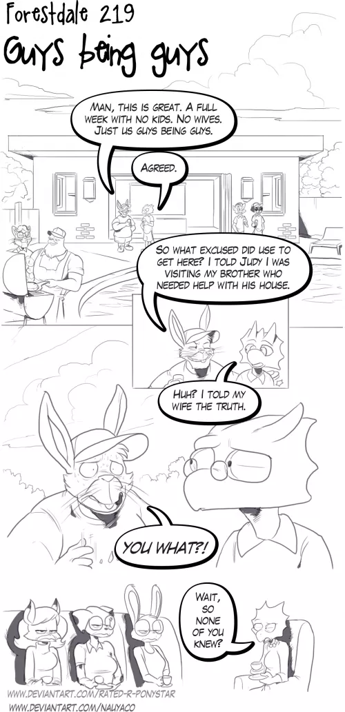Forestdale 219: Guys Being Guys (By Nauyaco and Talos Lives)
