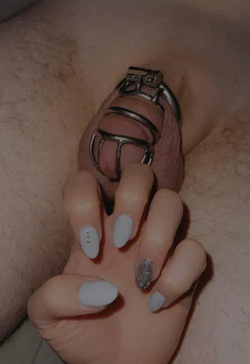 Just my new nails and 2” of frustration