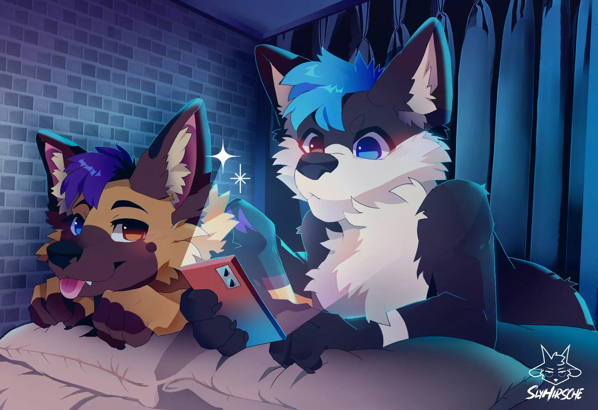 Late Night Texting [SlyHirsche]