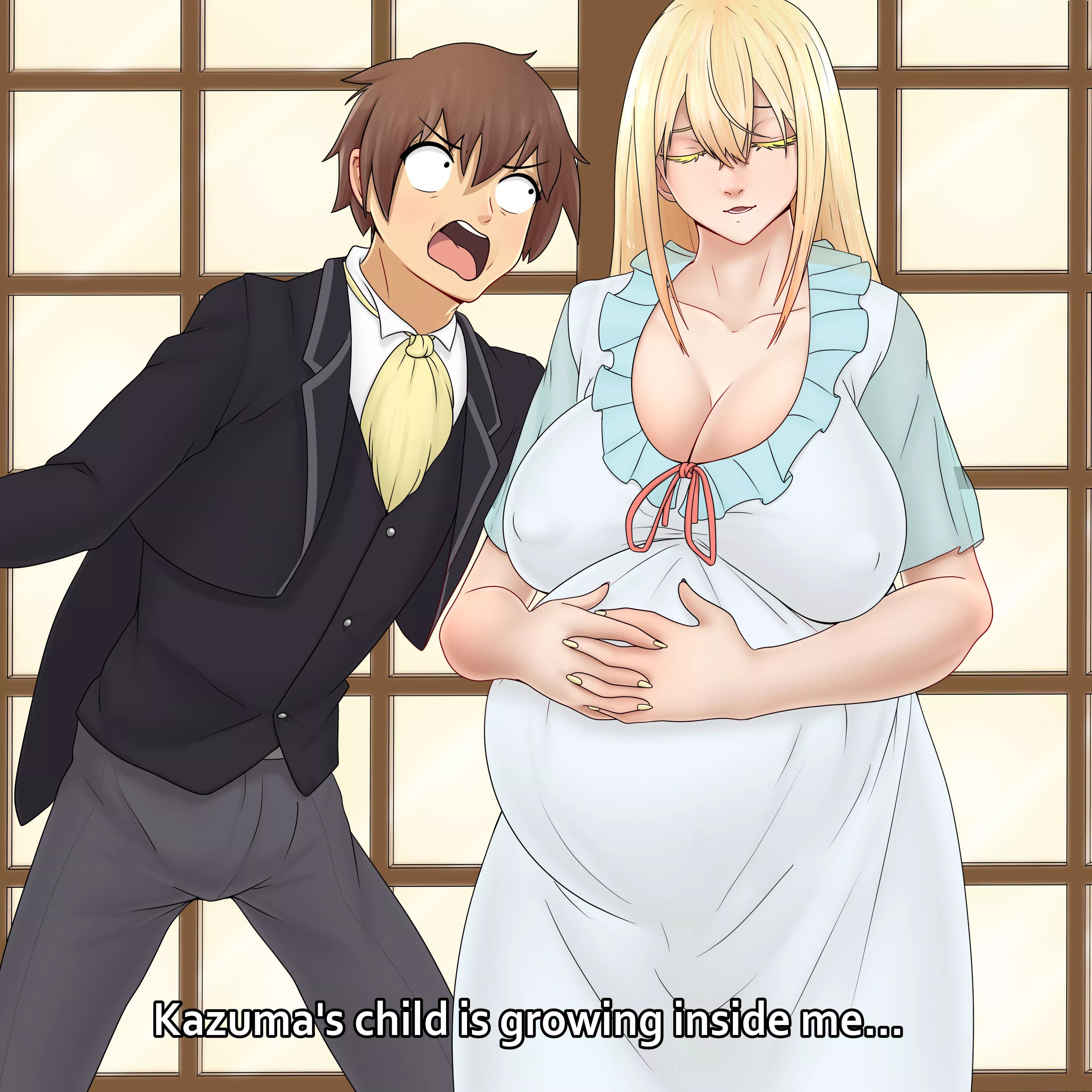 Y'all remember that one scene from Konosuba? But real