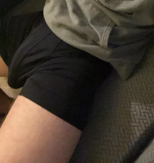 (32) Too hot for pants today 