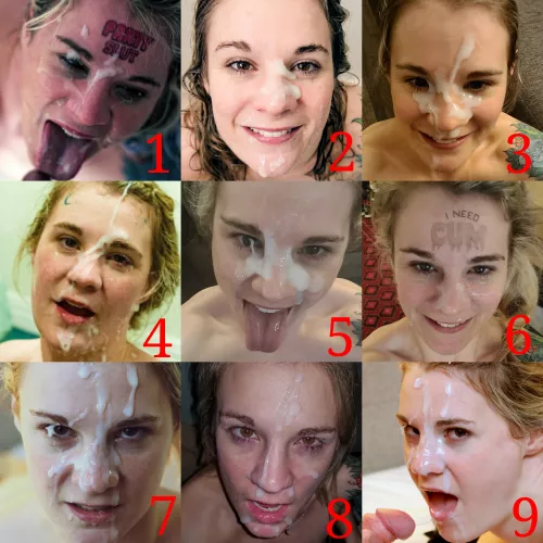 9 guys, 9 loads. Which is your favorite?