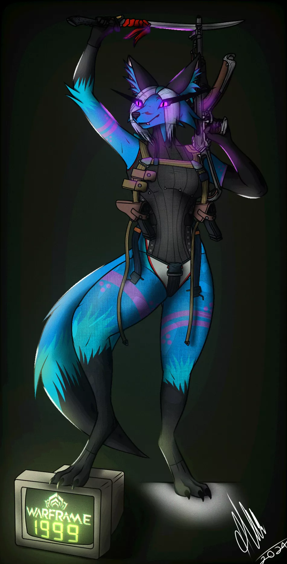 Another artwork I finished of my OC!