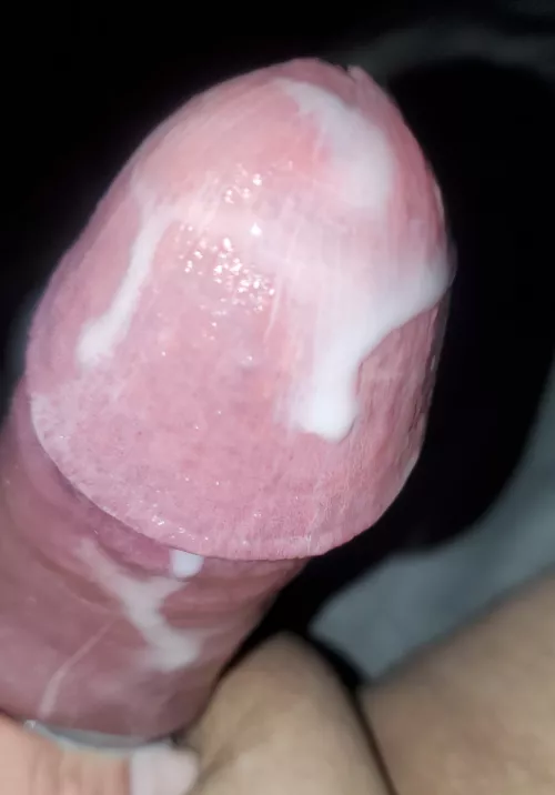 Cum as lube