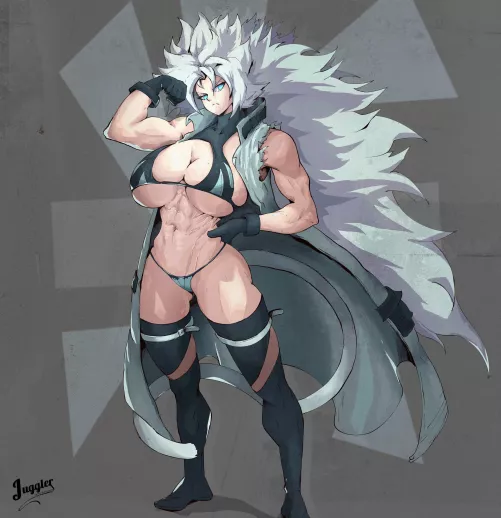 Hair and Muscle [@Sun_Juggler]