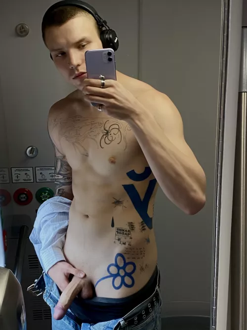 horny in a train. What do you think,