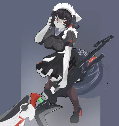 I decided to make Ellen Joe🦈 from ZZZ a furry version