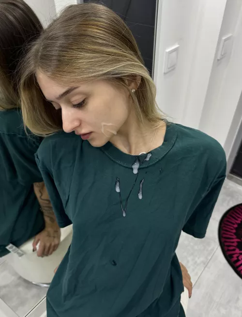 I love it when he cums on me