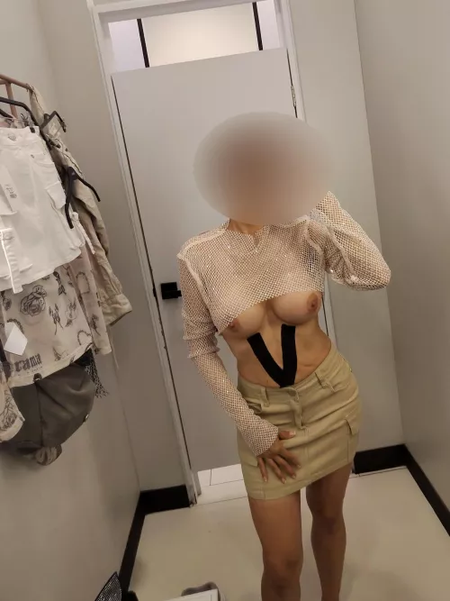 I was excited about this top for a music festival, now I think it's a little short to be worn in public.