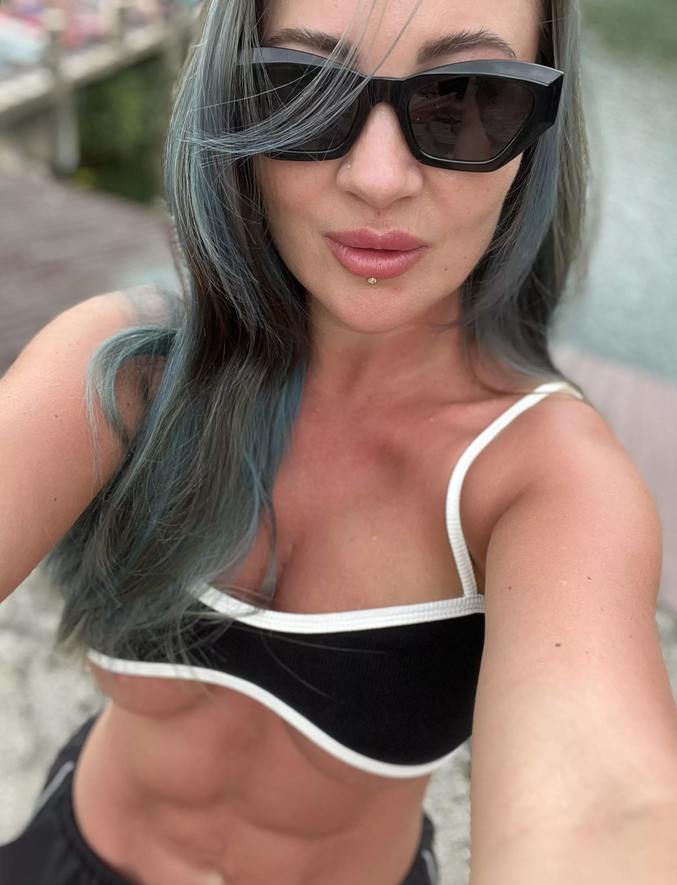 I'm going to sunbathe after a hard workout