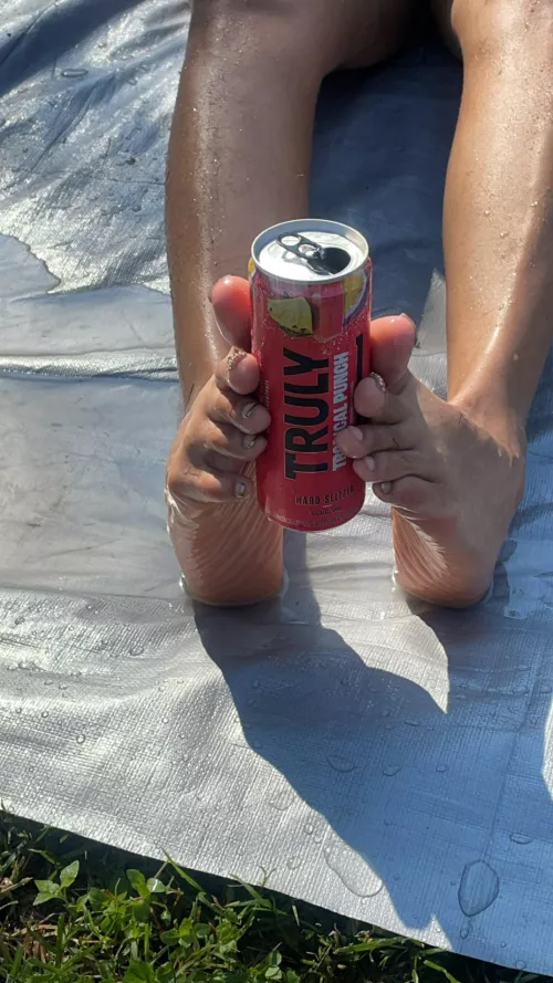 My toes feel truly amazing hehe