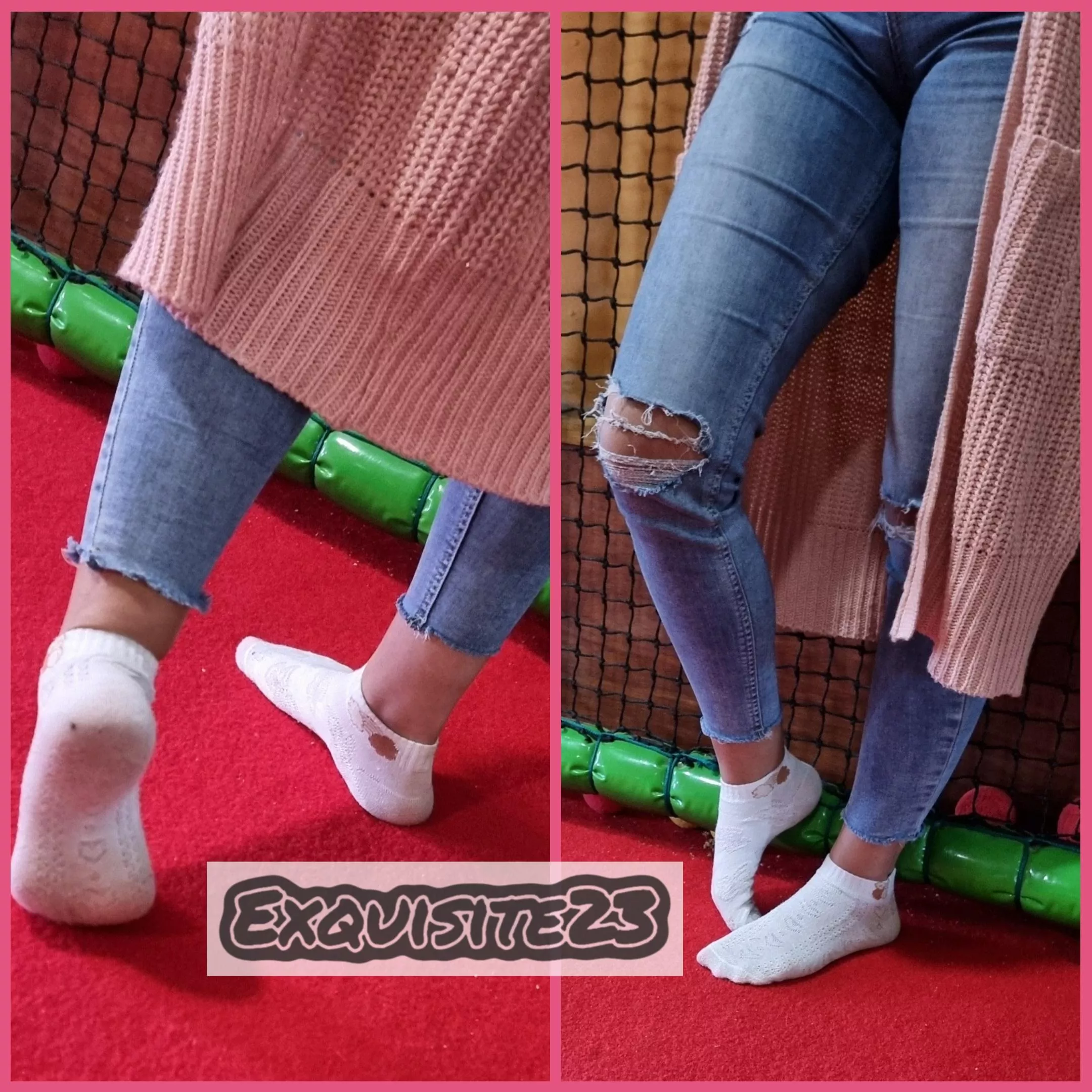 My very stinky lil ankle sockies 