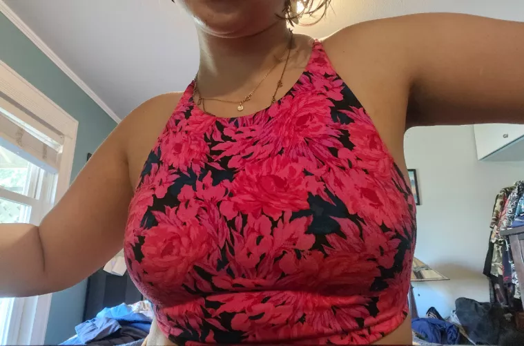 Only this crop top between you and me, Sir