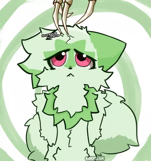 Petting my pet before ascending beyond any comprehension (Ill miss him)