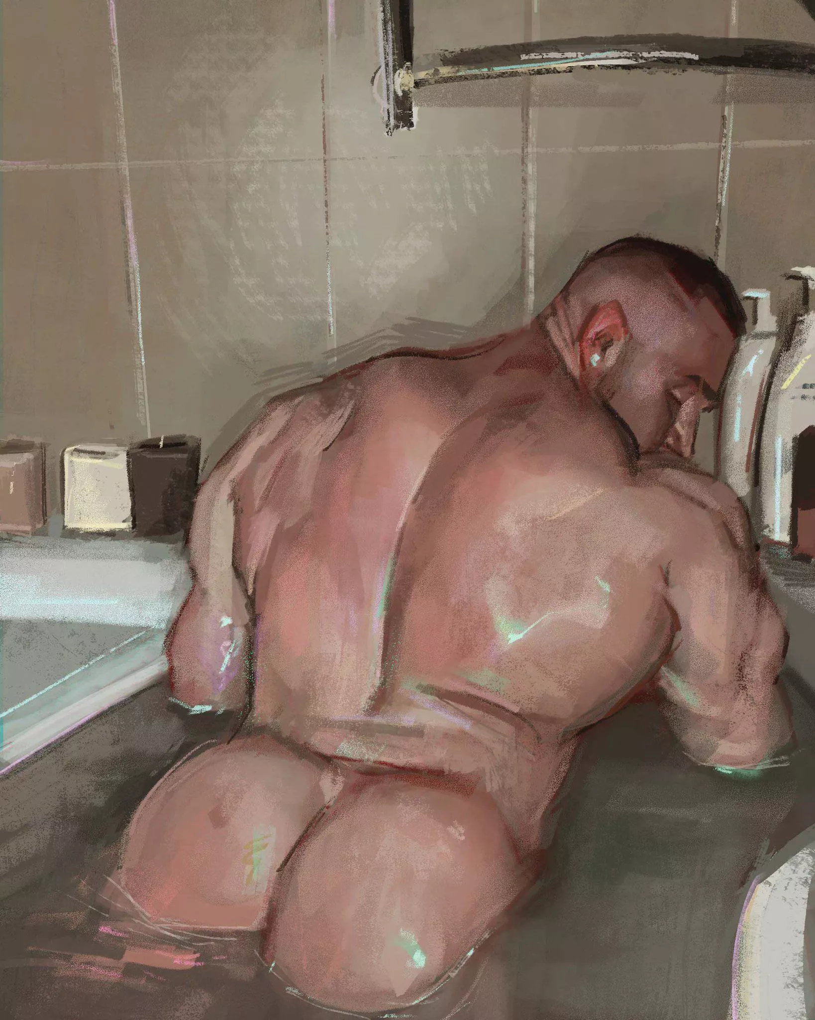 Portrait study - Jamie Alton (art by me @77tsutsu)