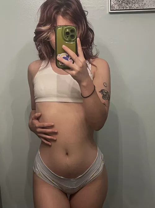 Should be between my thighs…