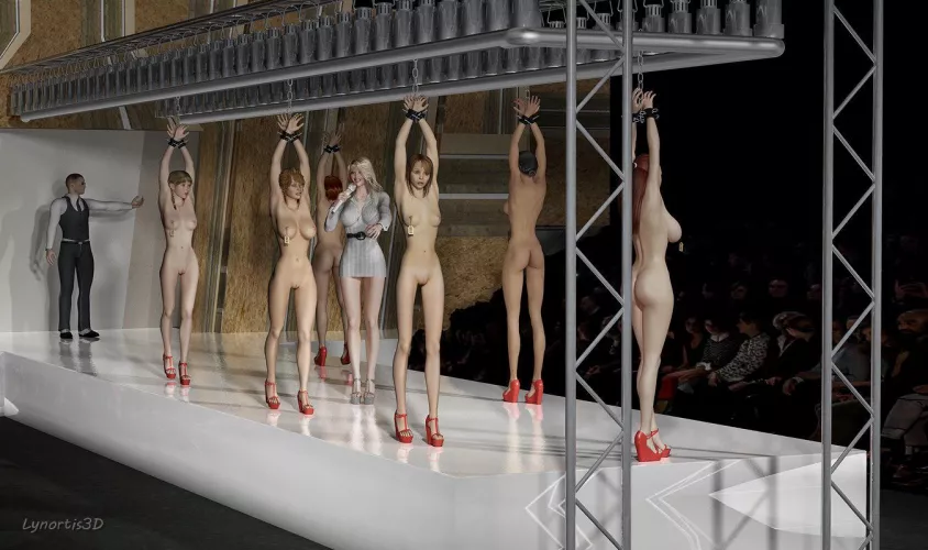 Slavegirl catwalk 