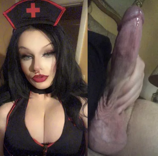 The doctor ordered a DEEP injection. Oral or anal? 😈