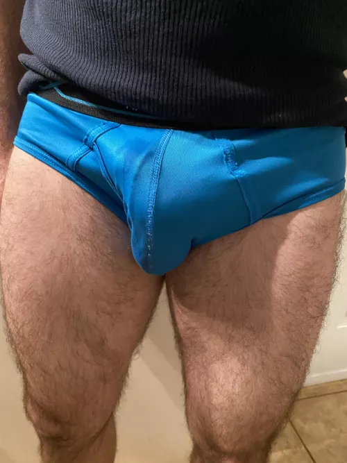 Wet dream bulge. When’s the last time you woke up wet? 