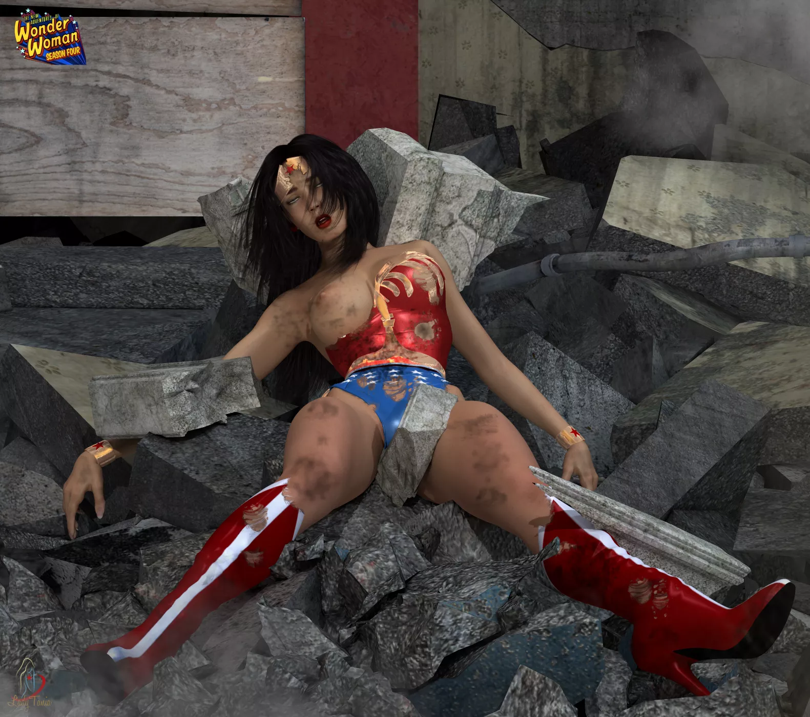 Wonder Woman, Season Four: Defeated! by ladytania
