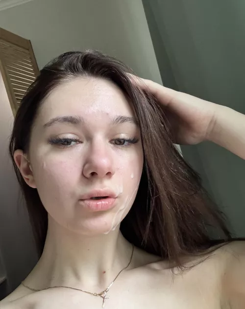 Would you cum on my face