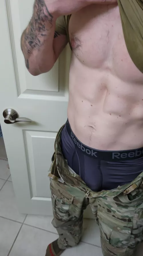 12 mile ruck done!! Time for a shower my body hurts!