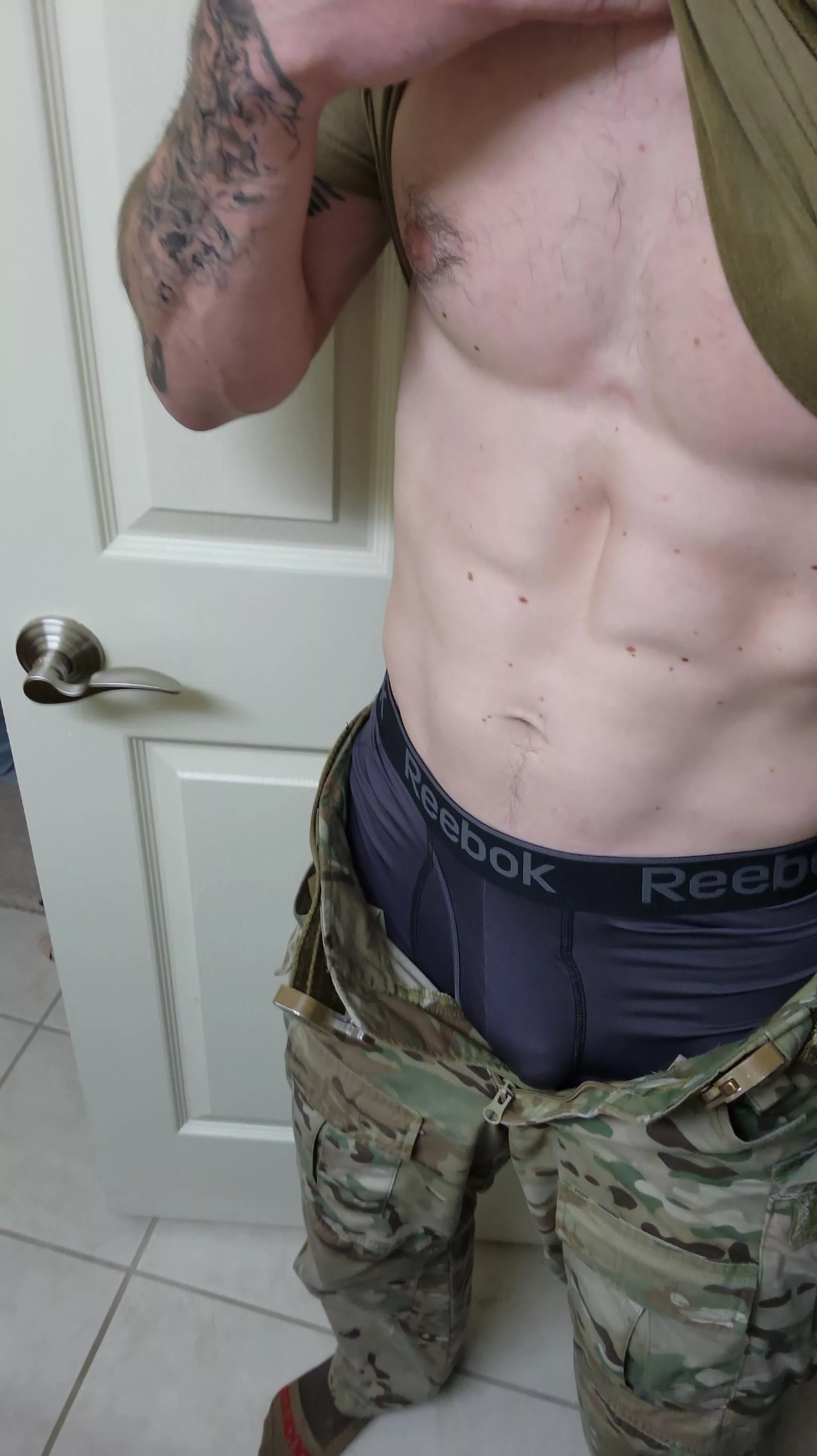 12 mile ruck done!! Time for a shower my body hurts!