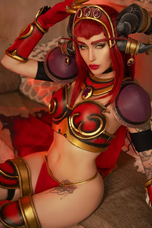 Alexstrasza from World of Warcraft by Lera Himera