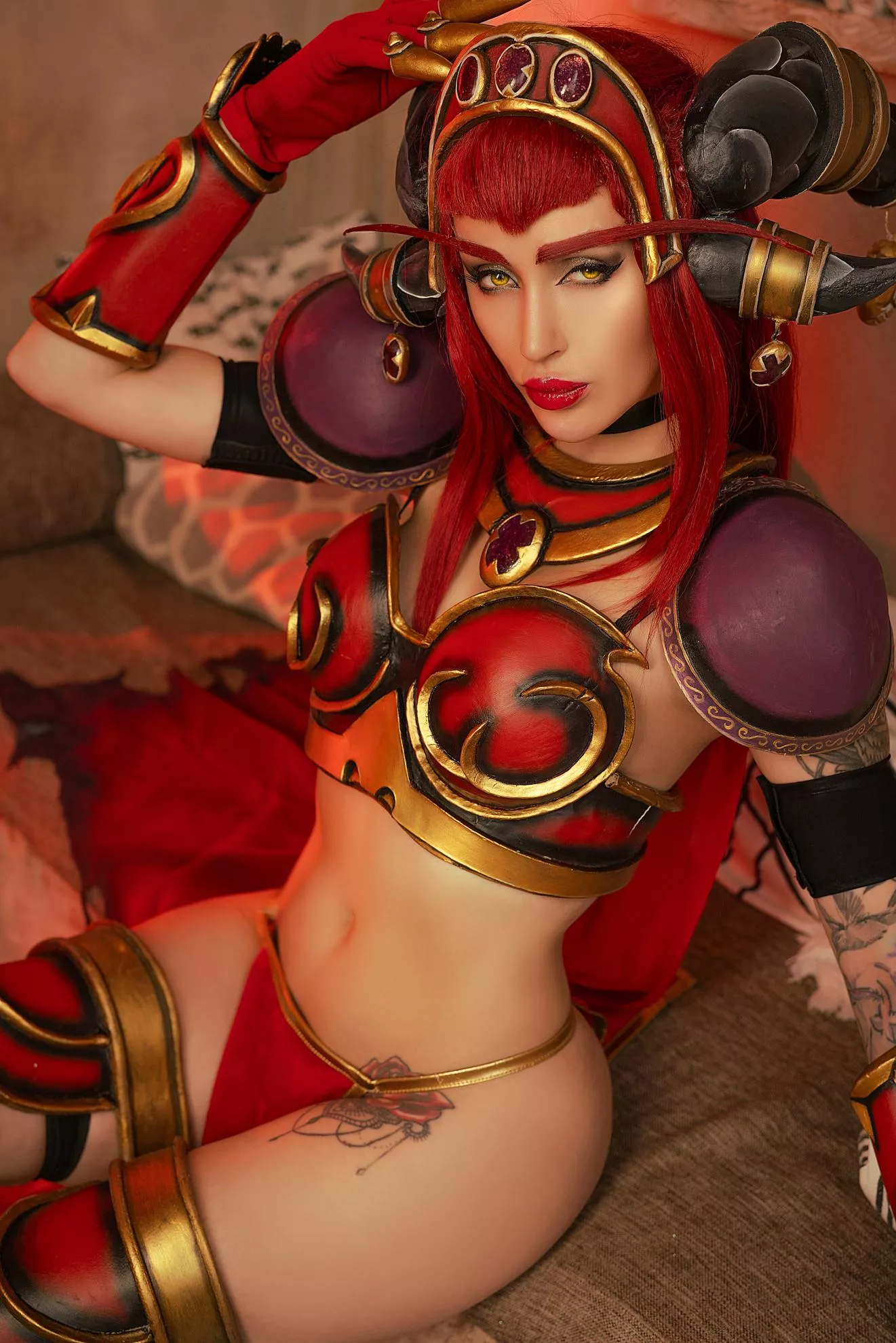 Alexstrasza from World of Warcraft by Lera Himera