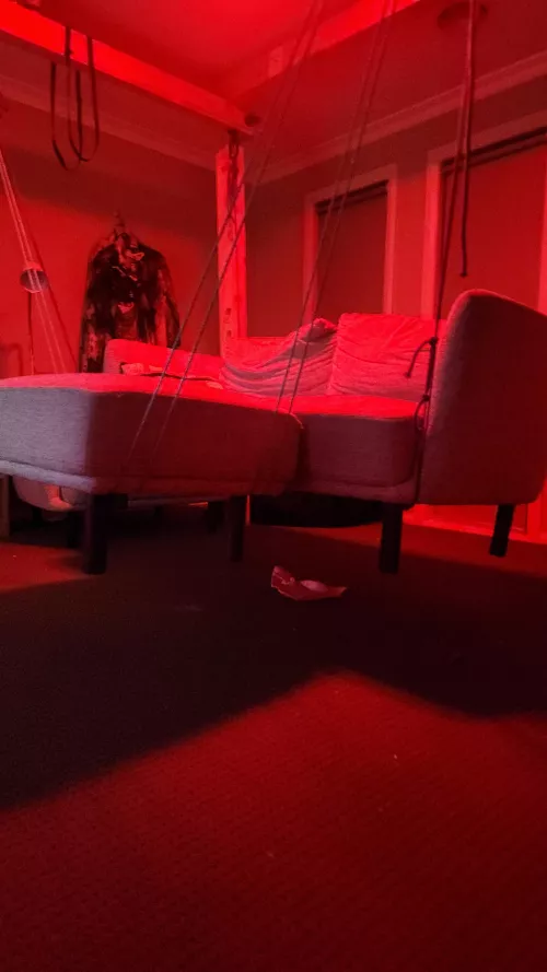 Bored. Enthralled..... floor is lava 