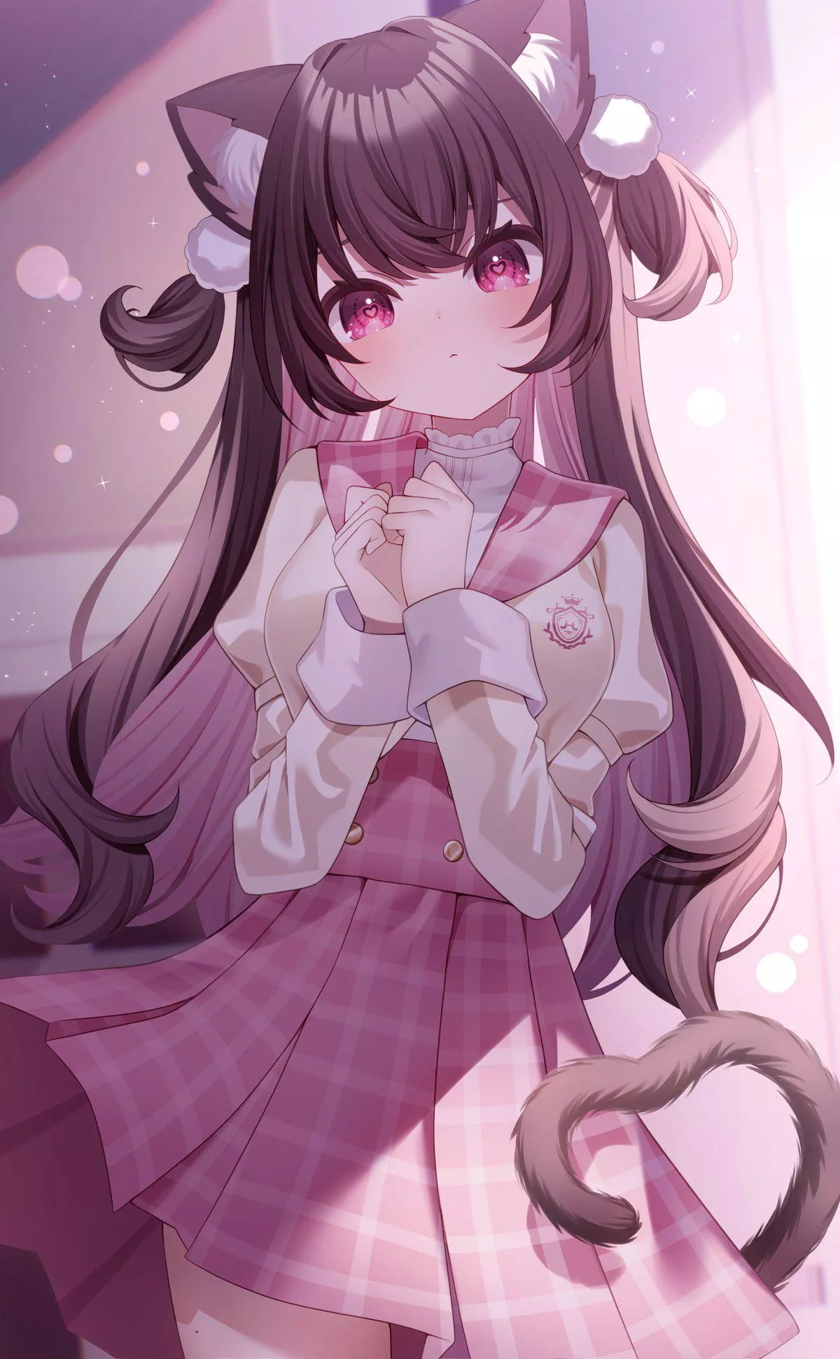 Heart pupils + heart tail [Sapphire]