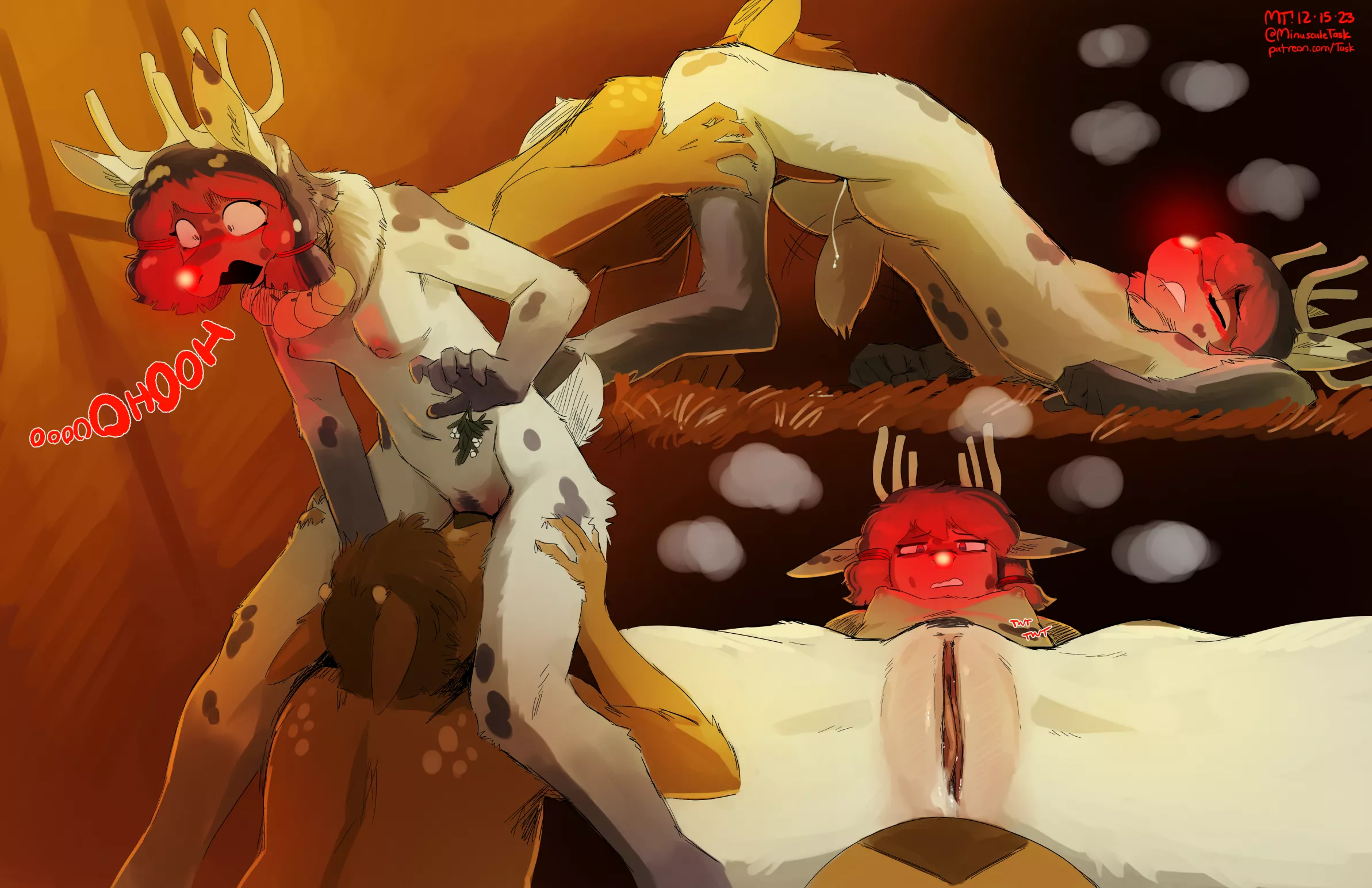 Holiday Kisses! Lakvi Pt 2 (the-minuscule-task) [MF]