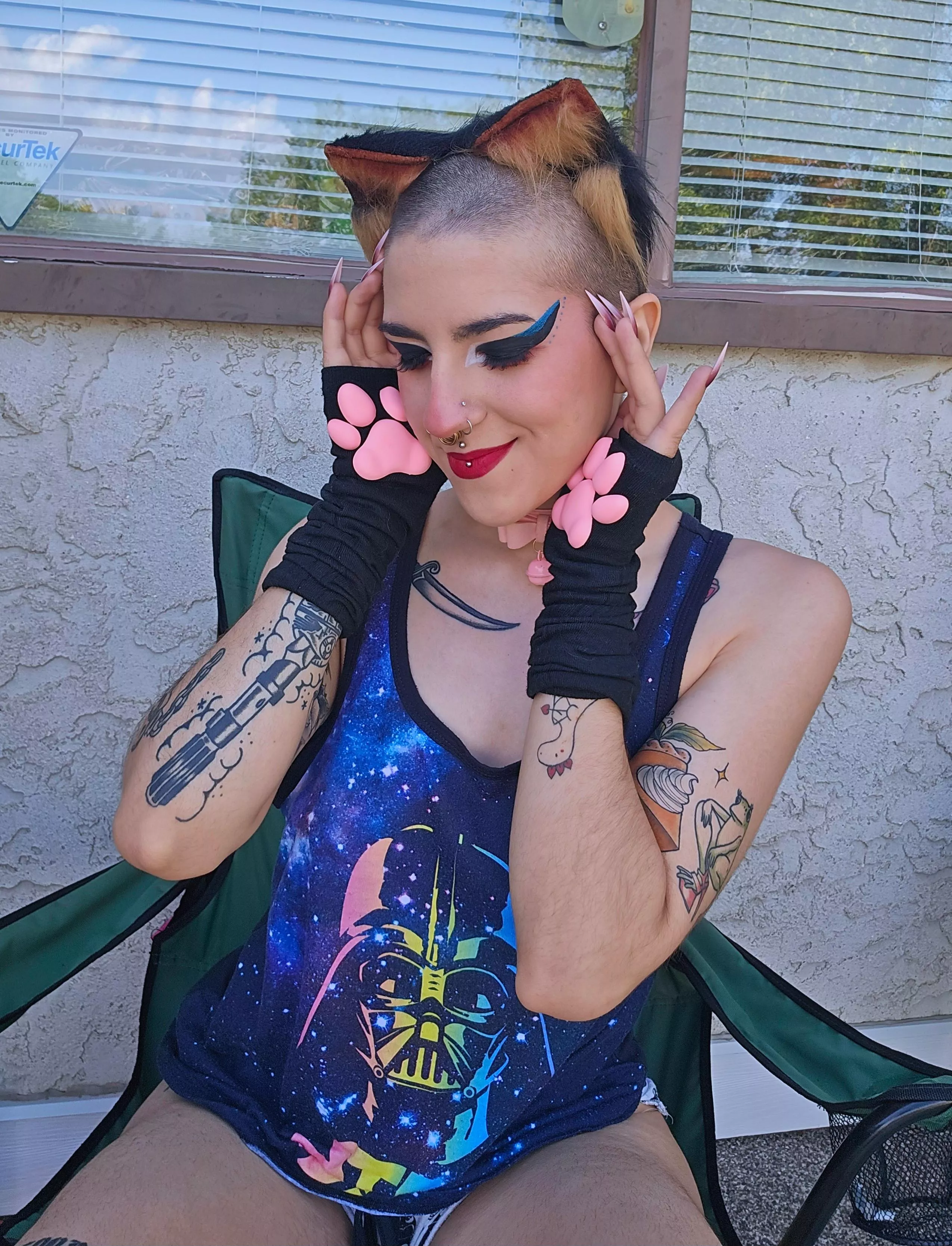 I could be your cute bald kitty