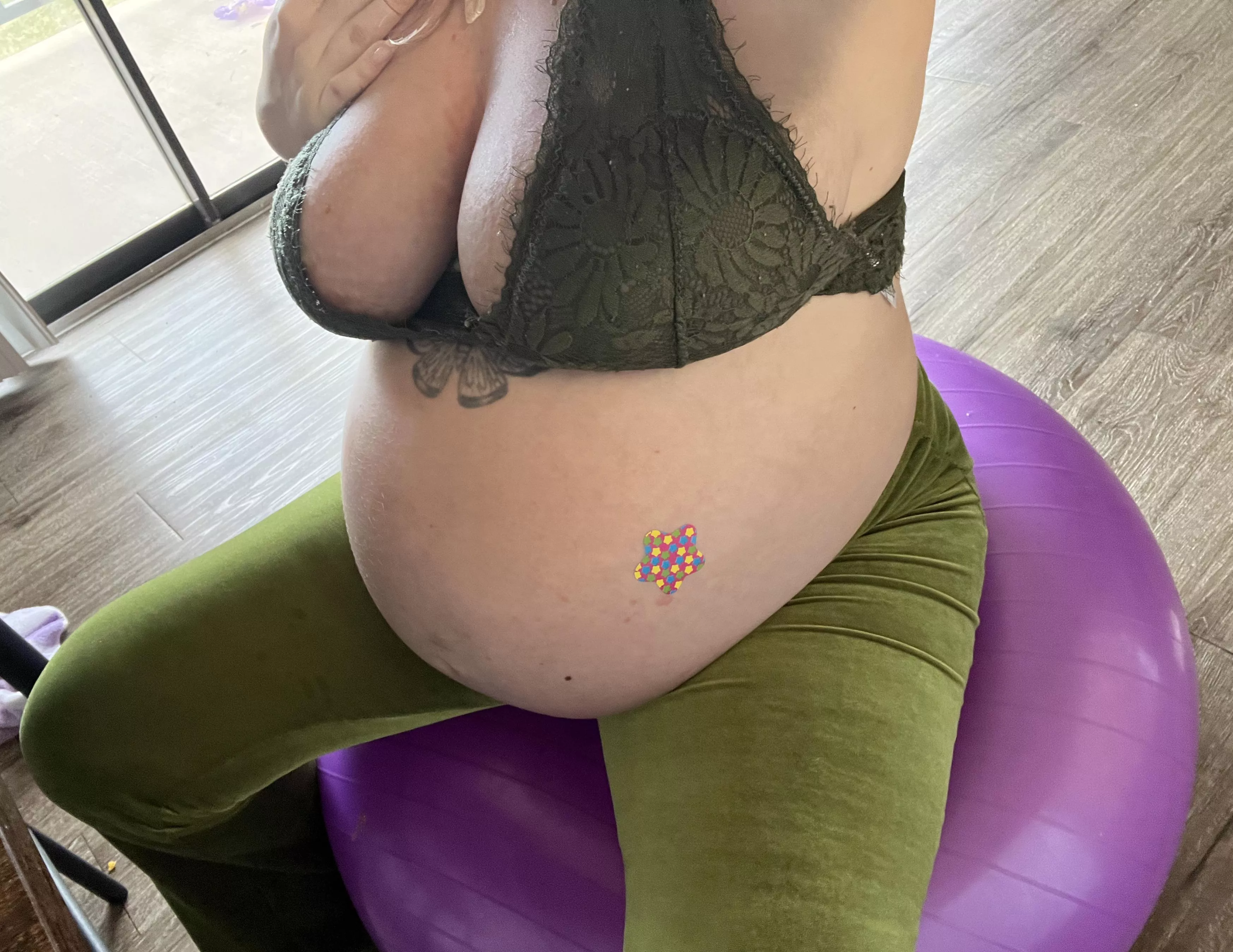 i just love my big pregnancy breasts! how would you describe them?