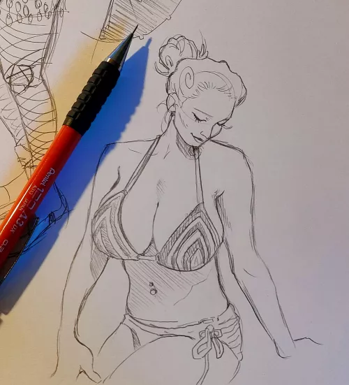 I see you guys do some pretty cool fan art ! Here is my attempt : 